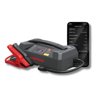 Lokithor - Lokithor JTC4250 LiFePO4 Jump Starter Battery Tester/Charger 4250Amp