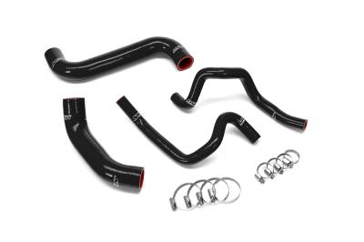 HPS Performance - HPS Performance 57-2302-BLK 3-Ply Silicone Radiator & Heater Hoses Black