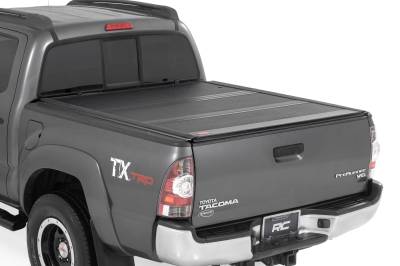 Rough Country Suspension Systems - Rough Country 47415500B Hard Low Profile Bed Cover for 05-15 Tacoma 2WD/4WD 5'