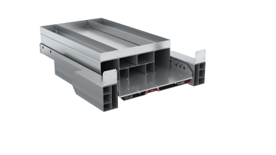 Highway Products - Highway Products 5601-206 TruckSlide Kit w/Rebar Boxes & Organizer Tray