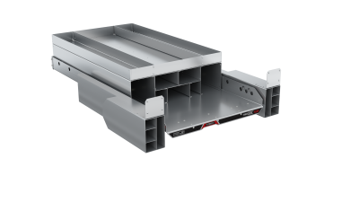Highway Products - Highway Products 5601-208 TruckSlide Kit w/Rebar Boxes & Organizer Tray