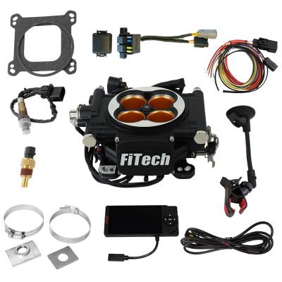 FiTech Fuel Injection - FiTech 30012 Go EFI 8 1200 HP Matte Black Finish System