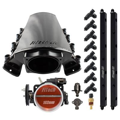 FiTech Fuel Injection - FiTech 70078 Ultimate LS7 750 HP Short Intake w/Throttle Body & Injectors