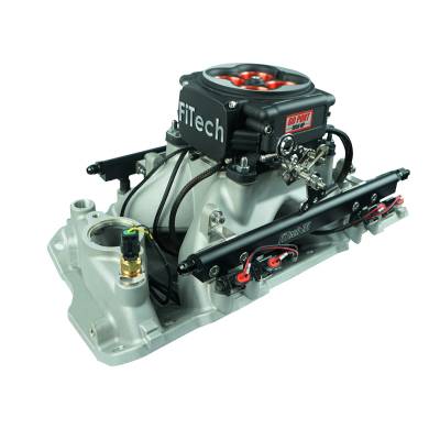 FiTech Fuel Injection - FiTech 37854 Go Port 200-550 Port EFI System HP Chevy Small Block