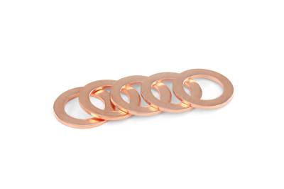 HPS Performance - HPS Performance CW-12-175-5X Magnetic Drain Plug Copper Crush Washer 5Pc