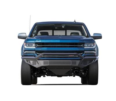 Black Horse Off Road - Black Horse Off Road AFB-SI18 Armour II Heavy Duty Front Bumper