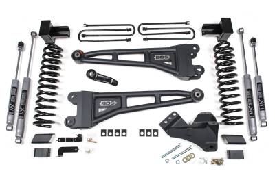 BDS Suspension - BDS Suspension BDS1224FPE 4" Radius Arm Lift Kit for 20-22 F450 4WD FOX 2.5 PE