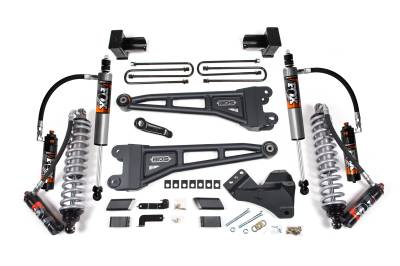BDS Suspension - BDS Suspension BDS1224PES FOX 4" Radius Arm Lift Kit for 20-22 Ford F450 4WD