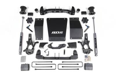 BDS Suspension - BDS Suspension BDS901H NX2 4.5" Suspension Lift Kit for 14-18 Chevy/GMC 1500 4WD