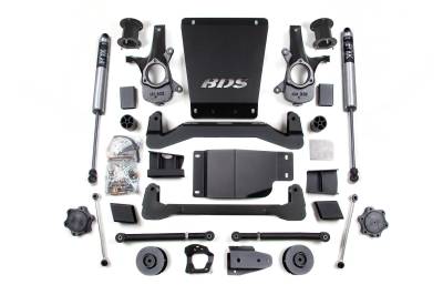 BDS Suspension - BDS Suspension BDS905FS FOX 4.5" Lift Kit for 07-14 Chevy/GMC 1500 SUV 4WD