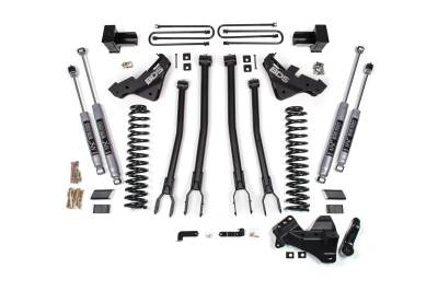 BDS Suspension - BDS Suspension BDS1225FPE 4" 4-Link Lift Kit for 23-26 Ford F450 4WD FOX 2.5 PE