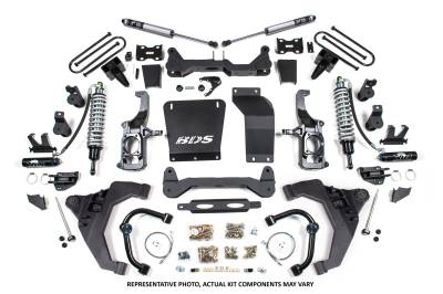 BDS Suspension - BDS Suspension BDS727PES FOX 6.5" Lift Kit for 11-19 Chevy/GMC 2500HD/3500 4WD