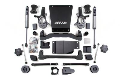 BDS Suspension - BDS Suspension BDS906FS FOX 4.5" Lift Kit for 07-14 Chevy/GMC 1500 SUV 4WD