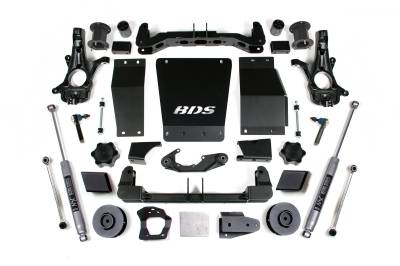 BDS Suspension - BDS Suspension BDS908H NX2 4.5" Suspension Lift Kit for 15-20 Chev/GMC 1500 4WD