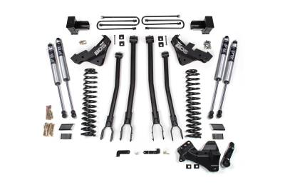 BDS Suspension - BDS Suspension BDS1225H NX2 4" Rear 4-Link Lift Kit for 23-26 Ford F450 SD 4WD
