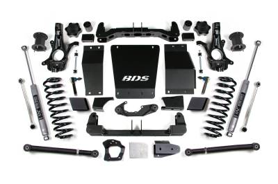 BDS Suspension - BDS Suspension BDS911H NX2 6" Suspension Lift Kit for 15-20 Chevy/GMC 1500 4WD