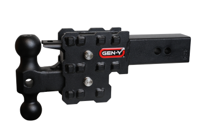 GEN-Y Hitch - GEN-Y Hitch GH-2422X 2.5" Solid Shank 2.5" Drop 1.6K 16K Hitch/GH-051 Dual-Ball