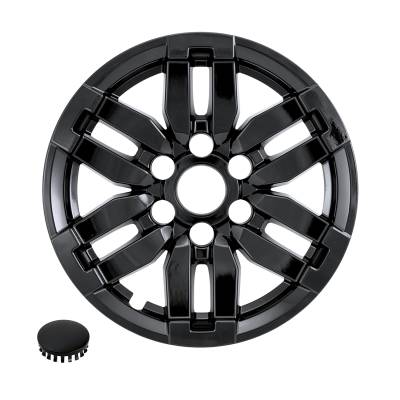 Coast To Coast - Coast To Coast IMP520BLK 17" 6 Double Spoke Black Alloy Wheel