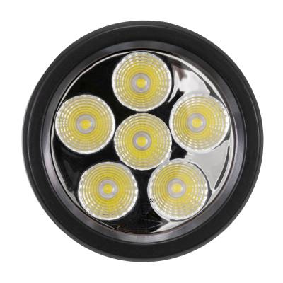 TrailFX - TrailFX 3RNDF1 3.5" Round Utility Light 6 LEDs 3W Clear