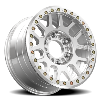 Vision Wheel - Vision Wheel 111FBL8999PPR26 111BL Nemesis Beadlock 18x9 6x6.5 26mm Polished