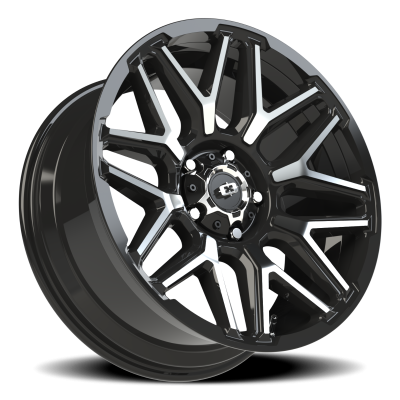 Vision Wheel - Vision Wheel 305-2950GBMF12 305 Rekluse 20x9 5x150 12mm Gloss Black/Machined