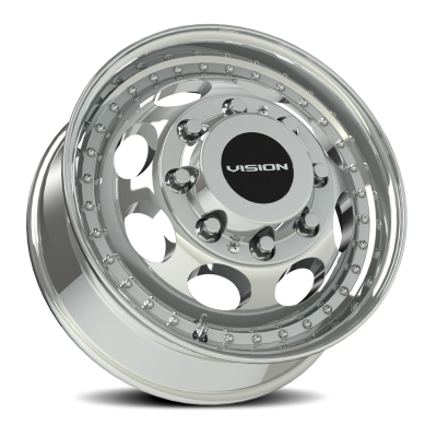 Vision Wheel - Vision Wheel 181Z7680CF142 181Z Hauler 17x6.5 8x200 121mm Chrome