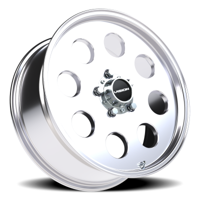 Vision Wheel - Vision Wheel 56-177545P54 56 Midway 17x7 5x4.5 38mm Polished