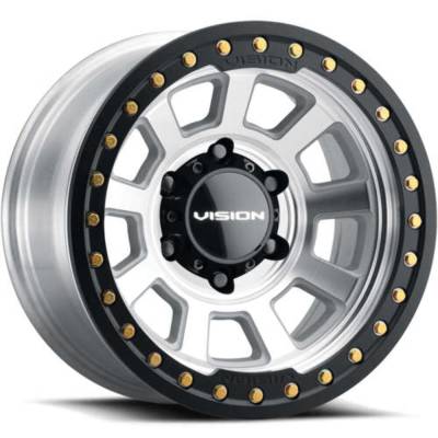 Vision Wheel - Vision Wheel 350BL2970ACBR-14D 350 Ojos Beadlock 20x9 8x170 -14mm Machined