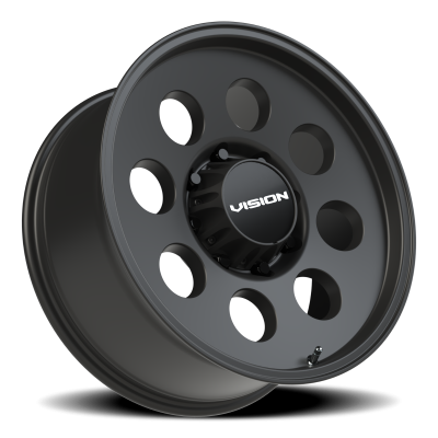 Vision Wheel - Vision Wheel 56-2987SB12 56 Midway 20x9 8x180 12mm Satin Black
