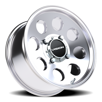 Vision Wheel - Vision Wheel 56-157136P44 56 Midway 15x7 4x136 13mm Polished