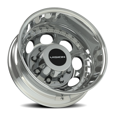 Vision Wheel - Vision Wheel 181Z7680CR142 181Z Hauler 17x6.5 8x200 -143mm Chrome