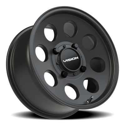 Vision Wheel - Vision Wheel 56-157136SB44 56 Midway 15x7 4x136 13mm Satin Black