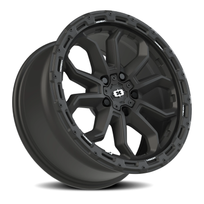 Vision Wheel - Vision Wheel 405H7810SB30 405 Korupt 17x8 5x110 30mm Satin Black