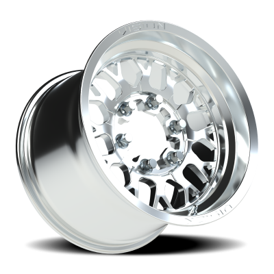 Vision Wheel - Vision Wheel 346-151655P65 346 Storm 15x10 6x5.5 25mm Polished