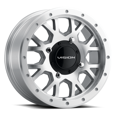 Vision Wheel - Vision Wheel GV8B156156ACMF48 GV8 Invader 15x6 4x156 38mm Machined