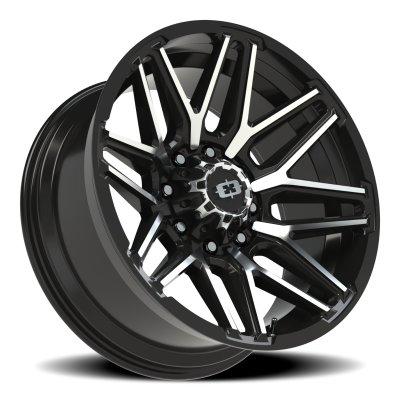 Vision Wheel - Vision Wheel 305-22070GBMF-19 305 Rekluse 22x10 8x170 -19mm Black/Machined