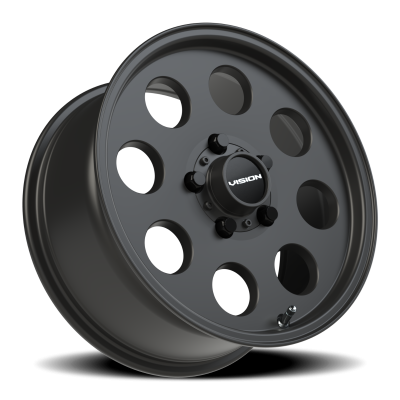 Vision Wheel - Vision Wheel 56 Midway 15x7 5x4.5 38mm Satin Black 56-157545SB55