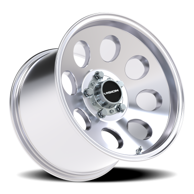 Vision Wheel - Vision Wheel 56-151545P6 56 Midway 15x10 5x4.5 15mm Polished