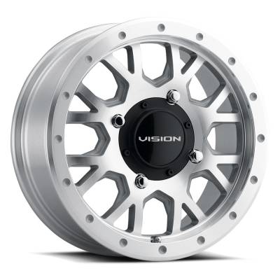 Vision Wheel - Vision Wheel GV8 Invader 15x6 4x110 38mm Machined GV8-156110ACMF48