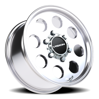 Vision Wheel - Vision Wheel 56-157655P55 56 Midway 15x7 6x5.5 38mm Polished
