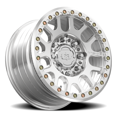 Vision Wheel - Vision Wheel 111BL Nemesis Beadlock 17x9 8x6.5 26mm Polished 111FBL7981PPR26