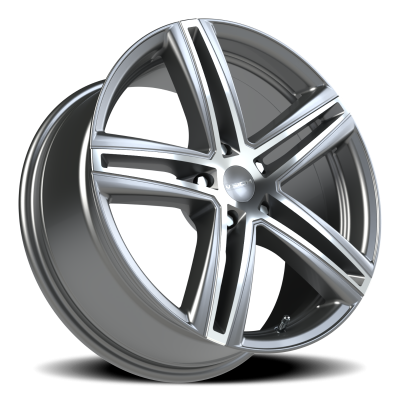 Vision Wheel - Vision Wheel 640 Nitrous 18x8 5x112 40mm Gunmetal/Machined 640-8845GMMF40