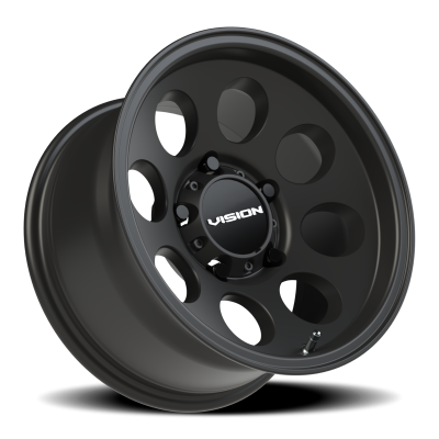 Vision Wheel - Vision Wheel 56 Midway 15x8 5x5.5 -19mm Satin Black 56-5885SB-19