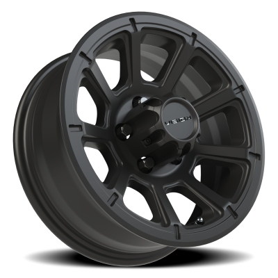 Vision Wheel - Vision Wheel 353VTH5665MB0 353 Turbine 15x6 5x4.5 0mm Matte Black