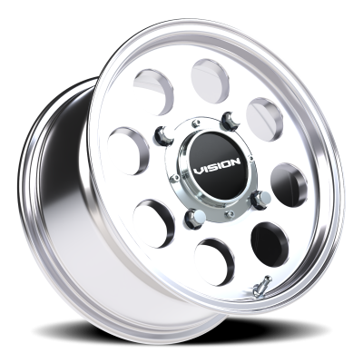 Vision Wheel - Vision Wheel 56-147156P44 56 Midway 14x7 4x156 13mm Polished