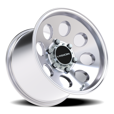 Vision Wheel - Vision Wheel 56-151655P6 56 Midway 15x10 6x5.5 15mm Polished