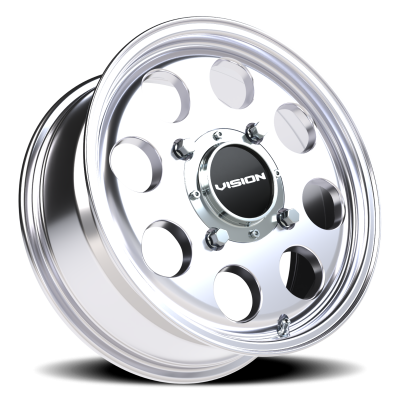 Vision Wheel - Vision Wheel 56-156156P5 56 Midway 15x6 4x156 38mm Polished