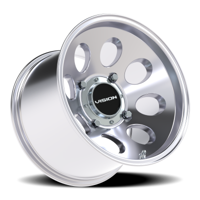Vision Wheel - Vision Wheel 56-151136P5 56 Midway 15x10 4x136 -10mm Polished