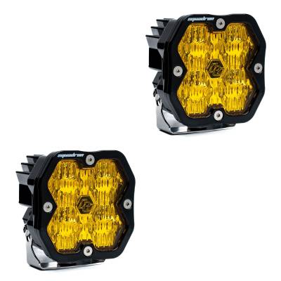 Baja Designs - Baja Designs 55-7815-2NH Squadron 2.0 Sport Black LED Auxiliary Light Pod Pair
