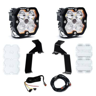 Baja Designs - Baja Designs 44-0022 Squadron 2.0 Sport A-Pillar Light Kit